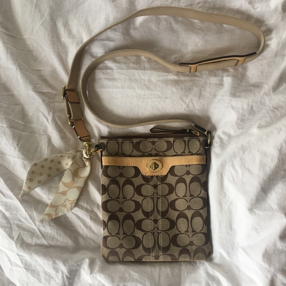 Coach Canvas Crossbody Bag